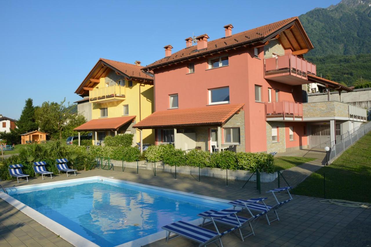 Residence Girasole Casa Rossa B Colico Exterior foto